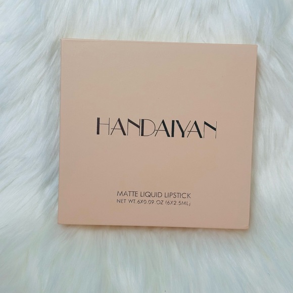 Handaiyan Other - Matte Liquid Lipstick Set - Nude/Pink/Red Shades set of 6